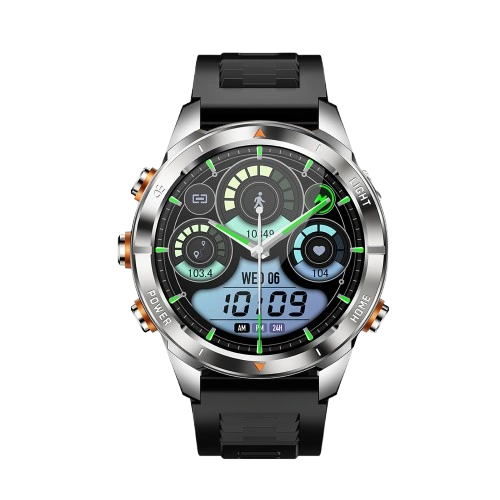 Glowsen™ Pulse — Smart Health Watch with Heart Rate & 30-Day Battery