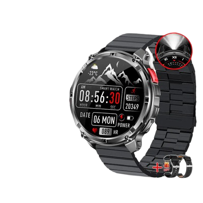 2026 New T-Rex3 Pro 1100mAh Battery Smart Watch GPS path 5ATM Waterproof Sports Run tracker Outdoors Compass Military Smartwatch