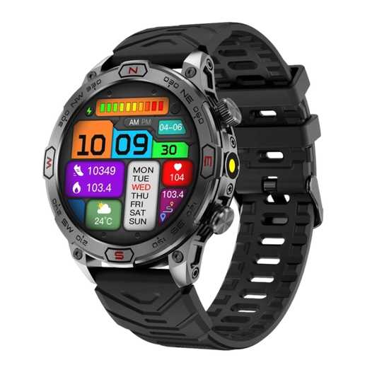 Glowsen™ Apex — HD Smartwatch with Wireless Calling & 100+ Sport Modes