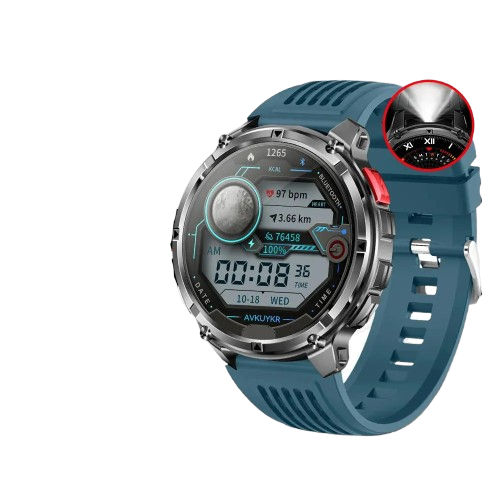 2026 New T-Rex3 Pro 1100mAh Battery Smart Watch GPS path 5ATM Waterproof Sports Run tracker Outdoors Compass Military Smartwatch