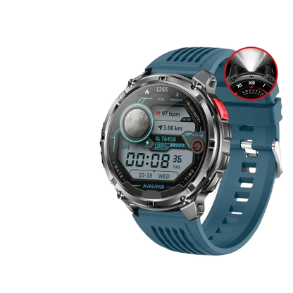 2026 New T-Rex3 Pro 1100mAh Battery Smart Watch GPS path 5ATM Waterproof Sports Run tracker Outdoors Compass Military Smartwatch