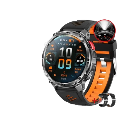 2026 New T-Rex3 Pro 1100mAh Battery Smart Watch GPS path 5ATM Waterproof Sports Run tracker Outdoors Compass Military Smartwatch