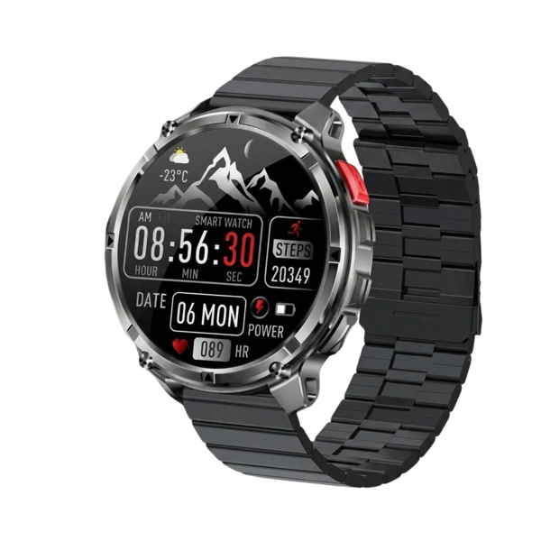 2026 New T-Rex3 Pro 1100mAh Battery Smart Watch GPS path 5ATM Waterproof Sports Run tracker Outdoors Compass Military Smartwatch