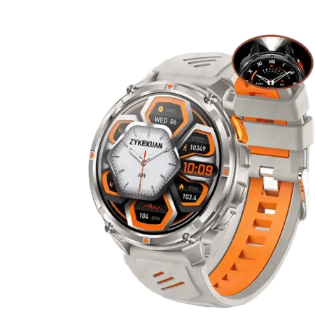 2026 New T-Rex3 Pro 1100mAh Battery Smart Watch GPS path 5ATM Waterproof Sports Run tracker Outdoors Compass Military Smartwatch