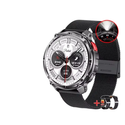 2026 New T-Rex3 Pro 1100mAh Battery Smart Watch GPS path 5ATM Waterproof Sports Run tracker Outdoors Compass Military Smartwatch